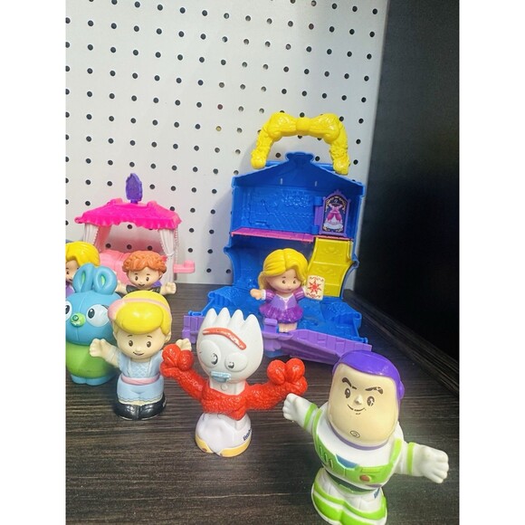FISHER PRICE LITTLE PEOPLE LOT ( 31 ) PRINCESS,TOY STORY, PROFESSIONS & PARTS - Picture 2 of 14